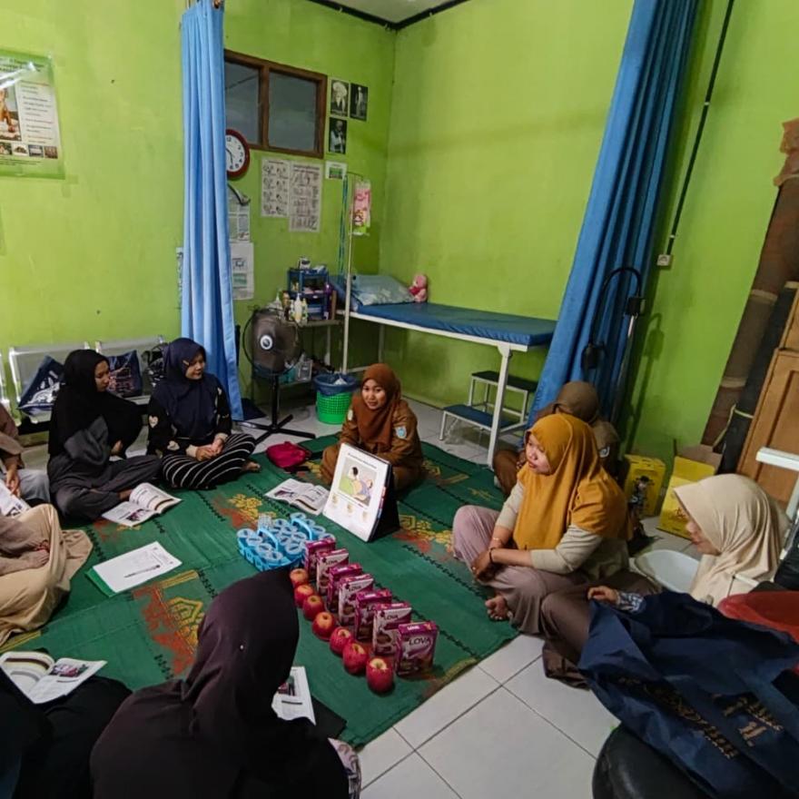 Posyandu Ibu Hamil di Gunung Ulin Hadirkan Layanan Kesehatan dan Edukasi Gizi